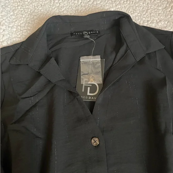 (NWT) Fred David - Shirt Dress - Picture 11 of 11